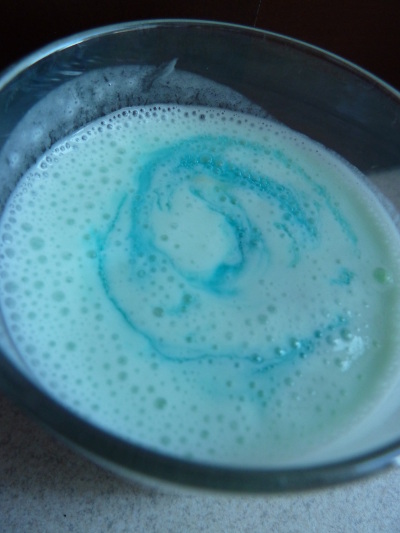 jogurt niebieski